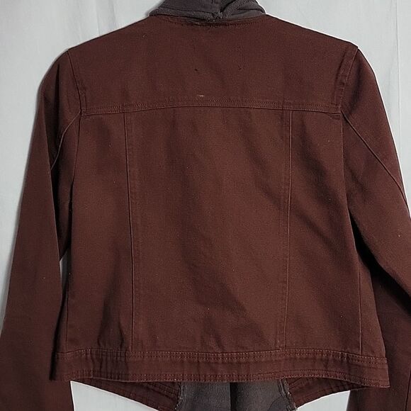 🖤5/$20🖤 BKE.. brown denim jacket.. - Picture 9 of 12